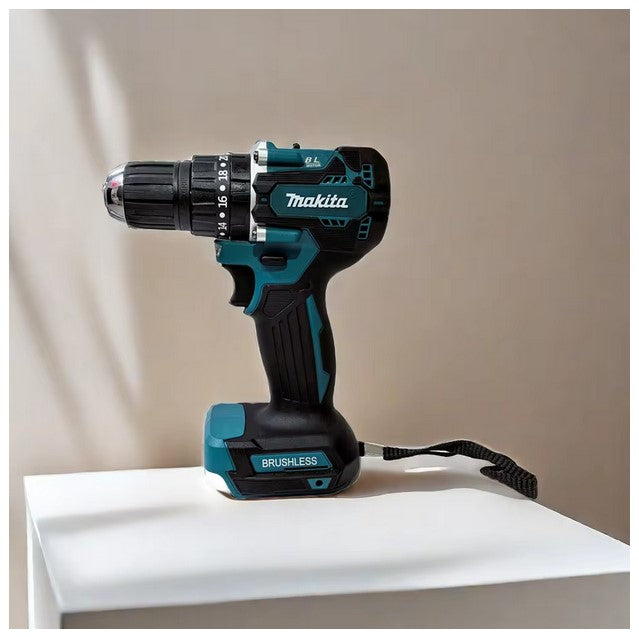 Makita DHP487 18V LXT Brushless Cordless Combi Hammer Drill, Bare Tool ONLY