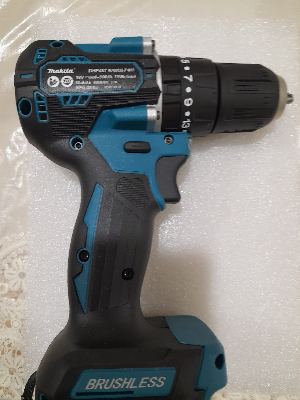 Makita DHP487 18V LXT Brushless Cordless Combi Hammer Drill, Bare Tool ONLY