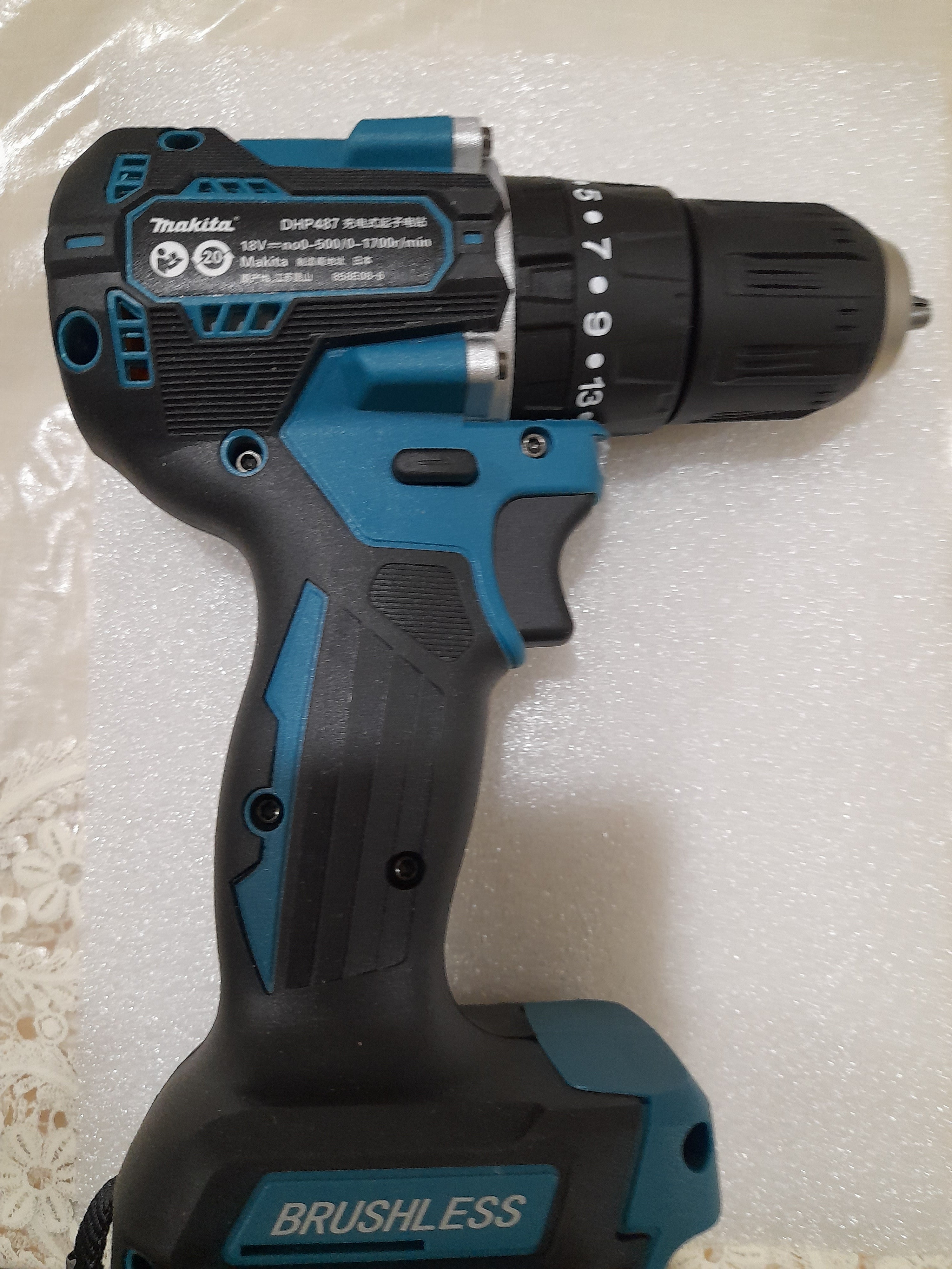Makita DHP487 18V LXT Brushless Cordless Combi Hammer Drill, Bare Tool ONLY