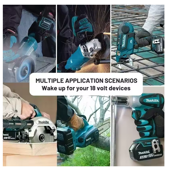 Makita BL1860 18V 6.0Ah Li-Ion LXT Battery - Genuine Replacement Battery